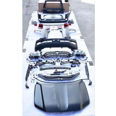 China Plastic High Quality Body Kit For Toyota Land Cruiser 2008-2015 Upgrade To 2016-2020 Model for sale