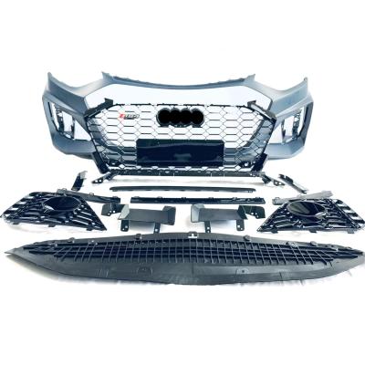 China Plastic body kit for Audi A4 B9 2020-2021 upgrade to RS4 style include front bumper with grill for sale