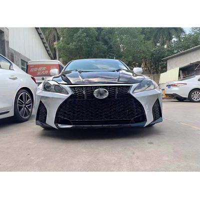 China Plastic Cheap Price Auto Parts Body Kit For Lexus IS 2006-2012 To 2021 Change Style Include Front Bumper Grille for sale