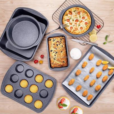 China ELIFE viable 0.6MM HEAVY STEEL BAKEWARE, SET of 6 for sale