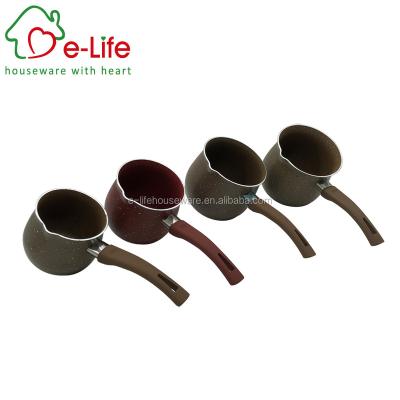 China ELIFE Viable Turkish Coffee Heater and Butter Crucible, Aluminum, 4 Sizes for sale