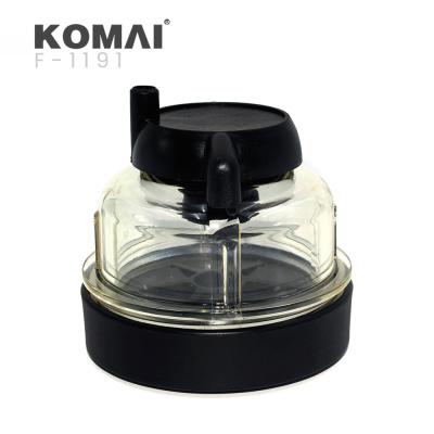 China Diesel Fuel Filter Komai Fuel Filter Bowl SN40785 Filter Cup For DZ115391 RE551507 BF46156 for sale