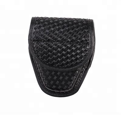 China Comfortable Tactical Belt Pouch Duty Basketweave Single Handcuff Pouch for sale