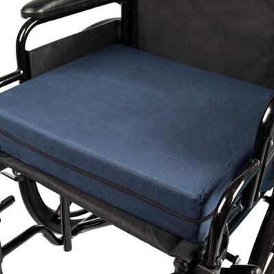 China Durable Outdoor Medical Portable Chair Cushion Wheelchair Accessories Thickened Wheelchair Cushion for sale