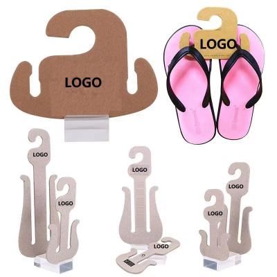 China Eco - Friendly Recycled Shoes Factory Slippers Show Hanger Gold for sale