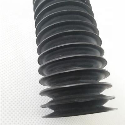 China Zhongde Round Dustproof Bellows Cover For Protective Machine Screw for sale