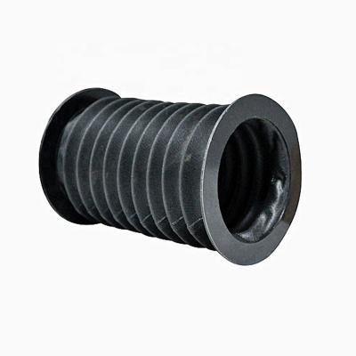 China Strong Tight Customizable Round Protective Bellows For Machinery Linear Guide for sale