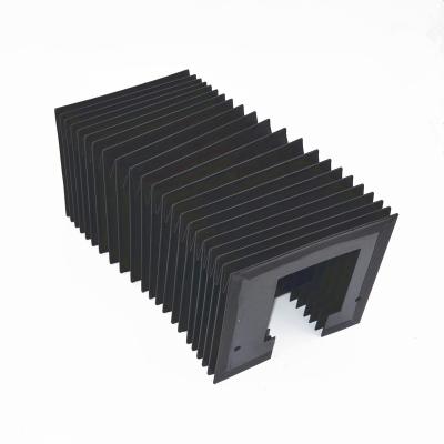 China Anti-iron Filings Customer Dutch Customization Rectangular Bellows For CNC Machine Tool for sale