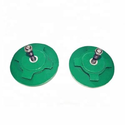 China Shockproof Custom Injection Molding Machine Round Damping Pad for sale