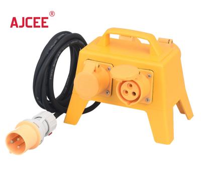 China AJCEE Industrial Customized Portable Industrial Power Electrical Box And Ground Box for sale