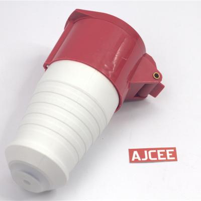 China AJCEE hot sale industrial connector ip44 4pin 16amp 380v 440v CE CB male female test report for sale