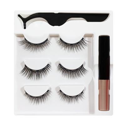 China Natural Soft Eyelash False Eyelashes Custom Eyelash Packaging Box for sale