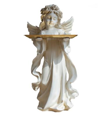 China World Alice Sculpture Ornament Candle Holder Angel Living Room Home Decor for sale