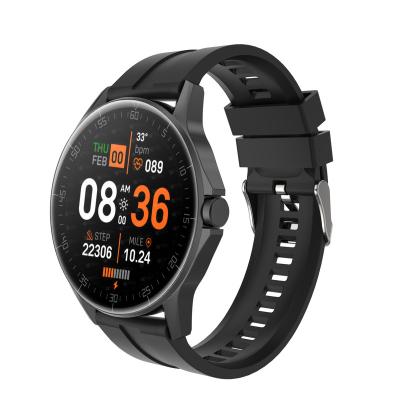 China MP3 playback RTS R60plus round screen smartwatch BT call heart rate health monitor Multi-sports mode App messages waterproof step calorie for sale