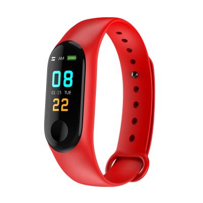 China Waterproof Touch Screen RTS Km3 Smart Wristband Sports Health Fitness Tracker Heart Rate Blood Pressure Oxygen Monitor for Android and IOS for sale