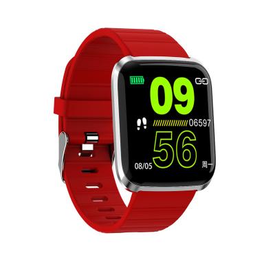 China MP3 Playback Factory A116pro Watch 116pro Color Screen Heart Rate Blood Pressure Sport Smart Single Bracelet ip67 Watch for sale