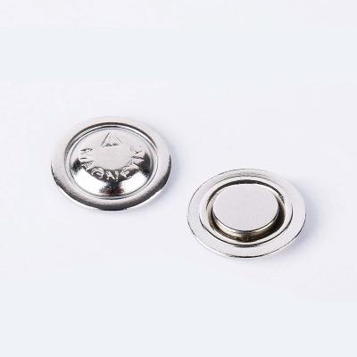 China Metalen Magnetische Naam Badge Magneet 45x13mm Stalen plaat met één industriële magneet binnenin Te koop