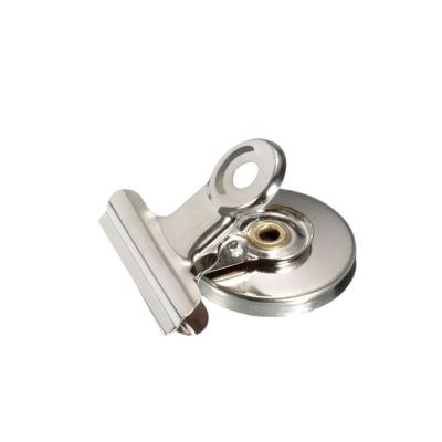 China Neodymium Magnet Stainless Steel Strong Magnetic Paper Clips for Wall and Whiteboard for sale