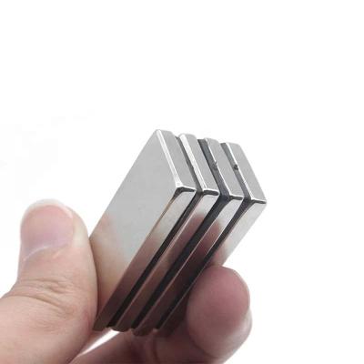 China Industrial Magnet 50x25x10 Sintered Neodymium-Iron-Boron for Strong Holding Capability for sale