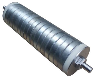 China Over 10000 Gauss Industrial Permanent Custom Rotary Magnet Roller for Conveyor Belt Magnetic Drum Separator for sale