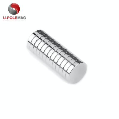 China 10x2 mm N52 Neodymium Disc Magnet Customized Size for Small Round Magnetic Materials for sale