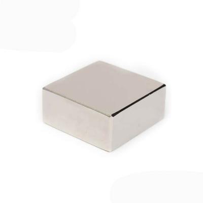 China Industrial Usage 52 Strong Neody Magnet Block for Wind Generator Industrial Magnet for sale