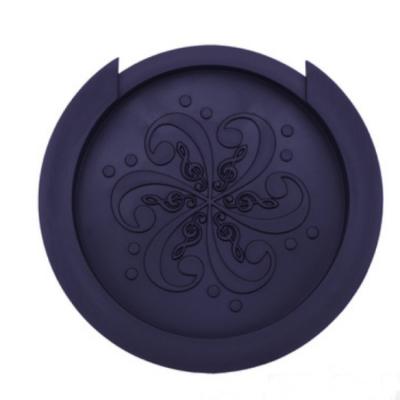 China Wholesale Acoustic Guitar GUITAR soundhole mute cover soft silicone rubber guitar cover anti hiss reducer return sound hole mute cover for sale