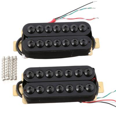 China High Quality 7 String Electric Guitar Humbucker Pickup 7 String Electric Guitar Pickup With Magnet Ceramic Bar for sale