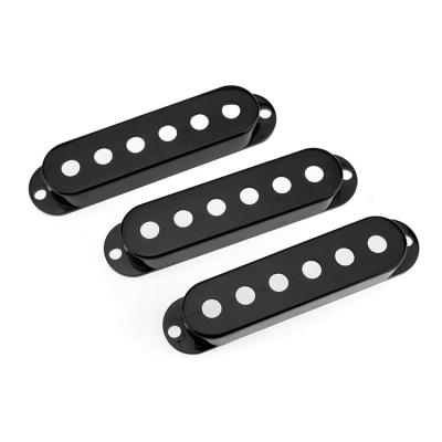 China Guitar 48mm 50mm Black Color 52mm Single Coil Pickup Cover For St Electric Guitar Pickup Set Parts for sale