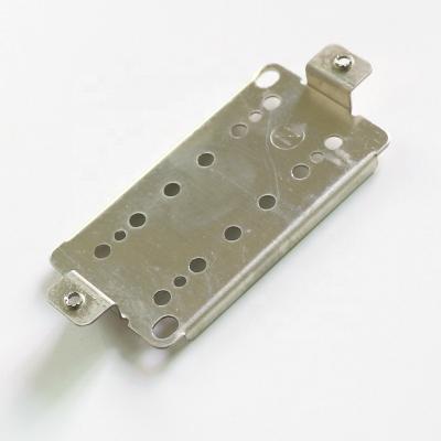 China Custom Humbucker Pickup Baseplate OEM Pickup Parts Nickel Silver LP Humbucker Guitar Pickup Baseplate In Universal Standard Style for sale