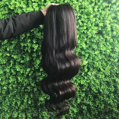 China W-FUL Other Grade Good Quality 12A Pre Plucked Super Thin Transparent Full Lace Wigs With Baby Hair Unprocessed Peruvian Human Hair Wig for sale