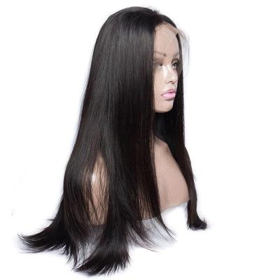 China Other W-HD134P 150% 180% Density HD Full Lace Human Hair Wigs For Color Women BrazilianHair Wholesale Transparent Lace Frontal Wigs for sale