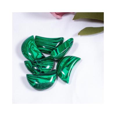 China China Hot Sale Natural Healing Crystal Stones Auspicious Jade Carving Moon Ornament For Decoration Gift for sale