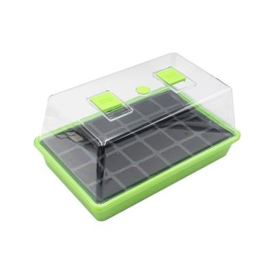 China Indoor 24 Cell Garden Nursery Seedling Grow Box Planting Starter Trays for sale