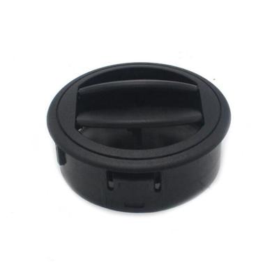 China Automobile Air Conditioning Parts Adjustable Black Round Auto Air Vent for sale