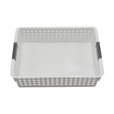 China Sustainable Plastic Storage Basket White House for sale