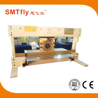 China Easy Manual V-groove PCB Separator with Round and Linear Blades for sale