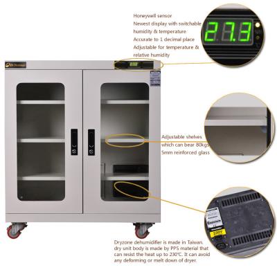 China SMT Dry Cabinet Warranty for two year with LCD Digital Display for sale