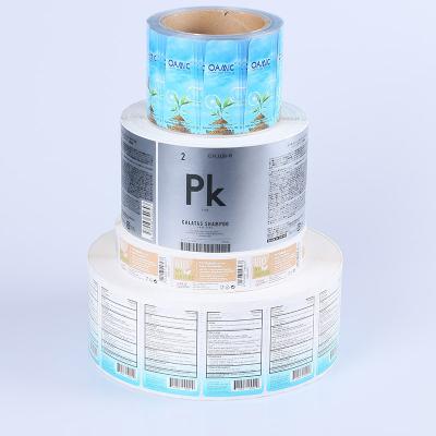 China China Custom Heat Sensitive Logo Printed Adhesive Labels For Packing Roll Sticker for sale