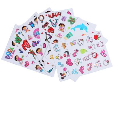 China Factory sale cheap heat sensitive smile face custom printing kiss cut particular sticker sheet for sale