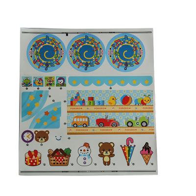 China Cute Cartoon Diary Paper DIY Sticker Album Decoration DIY Sticker Paper Label Stickers Scrapbooking Stationery for sale