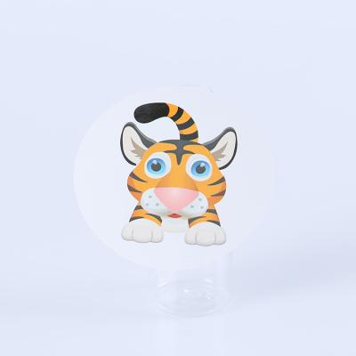 China Waterproof PP Pet Self Adhesive Beads And Matte Rhinestone Sticker Label for sale