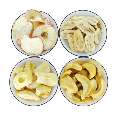 China 2022 Wholesale Price High Nutrition 100% Sweet Freeze Dried Banana Fruit Dried Banana Slices for sale