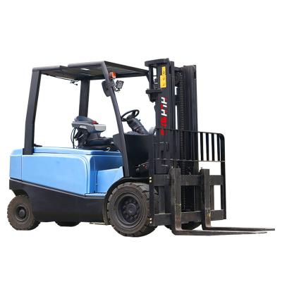 China Building Material Shops Electric Forklift 1 Ton 1.5 Ton 2 Ton 3 Ton Battery 48V Battery Operated Forklift for sale