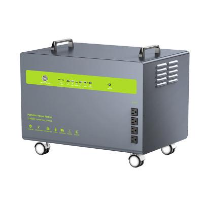 China Type C Portable power station 110v 3000w solar generators lithium 3000w for sale