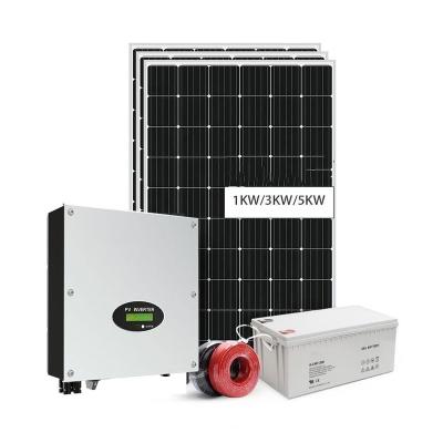 China Home/Comercial/Industrial All Ip65 Outdoor Complete Design Hybrid Home Solar Power System 1mv 3kw 5kw 10kw 20kw Soler Energy System Home for sale