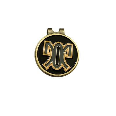 China Customized Durable Hot Selling For Club Golf Ball Marker Magnetic Golf Cap Clip for sale