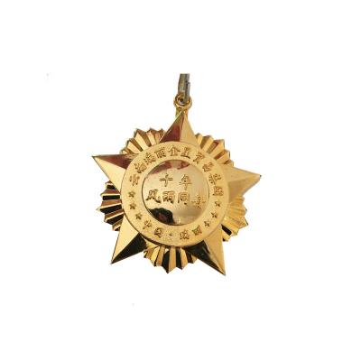 China Africa Gold Medal Awards Newly Custom Made Very Cheap Blank Medal Make Your Own Souvenir Medal With Hanger for sale