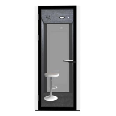 China Factory Small Person Private Telephone Booth Single Operating Maintenance Pod 1000w*1000d*2200h for sale