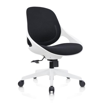 China (Height) Simple Design Adjustable Lifting Swivel Mesh Office Chair With Cushion for sale